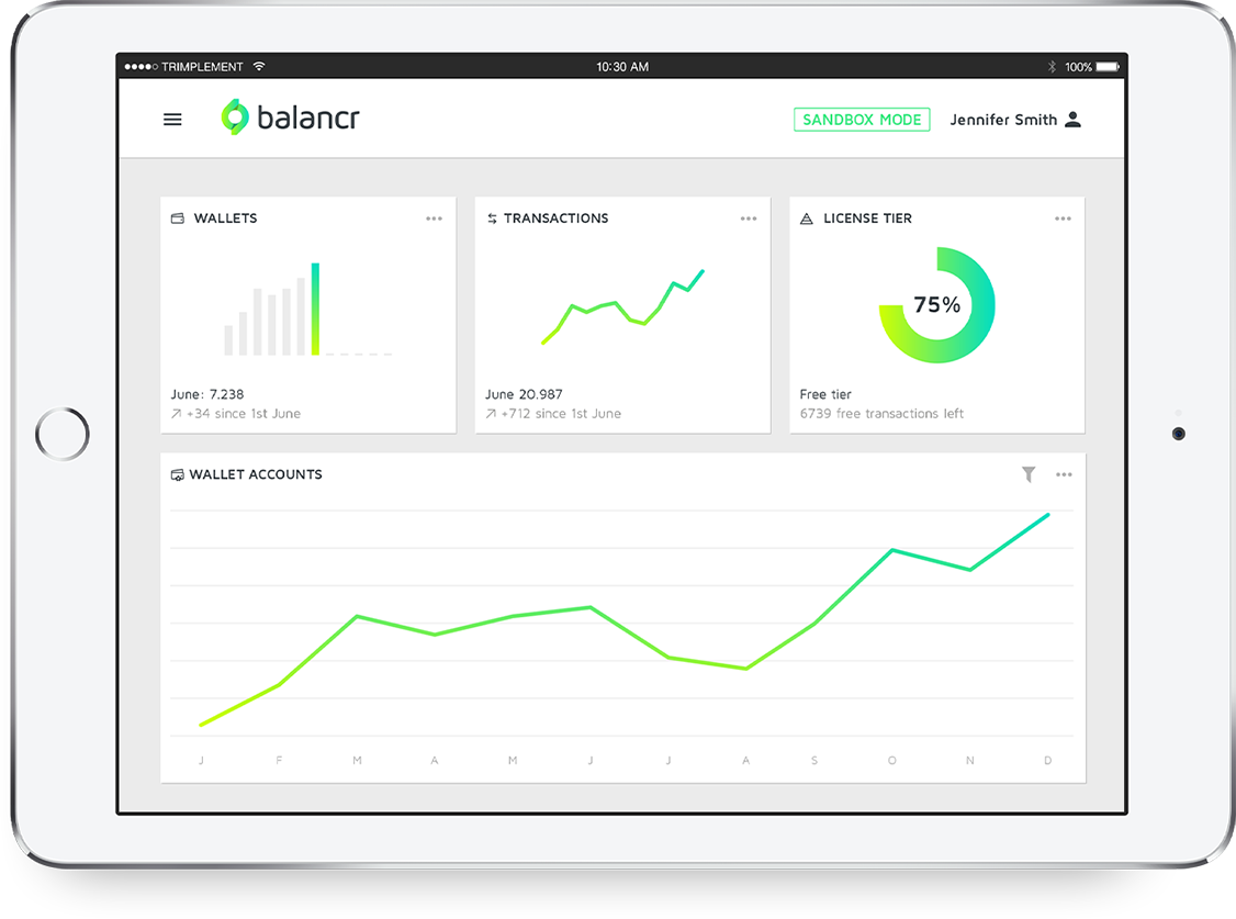 balancr dashboard